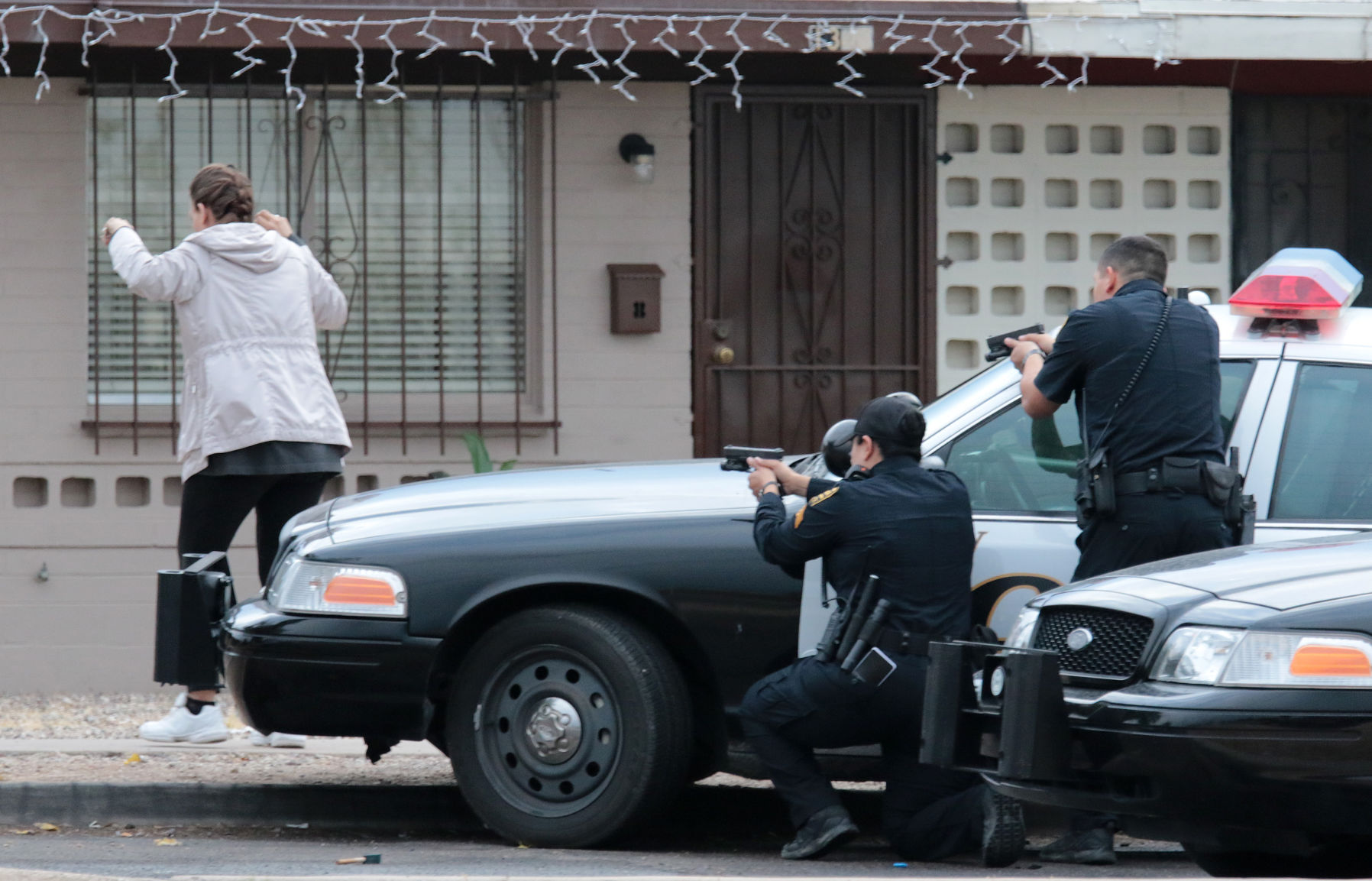 Shooting scene